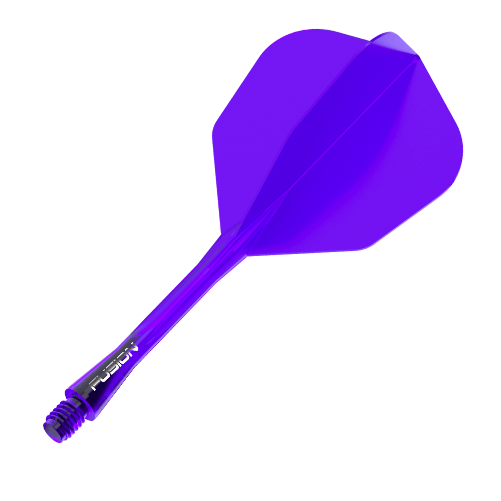 Winmau Fusion #6 Flight System Purple