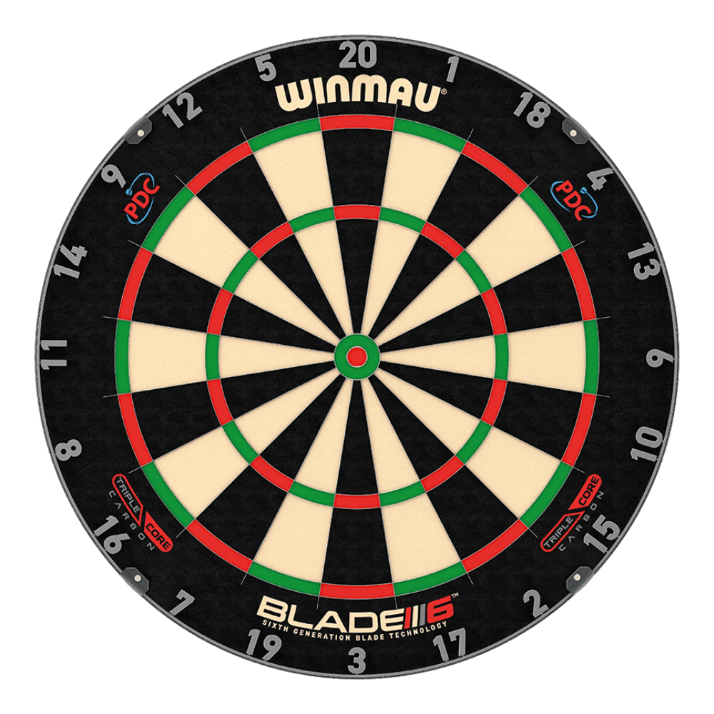 Winmau Premium Set Grau Dartscheibe 