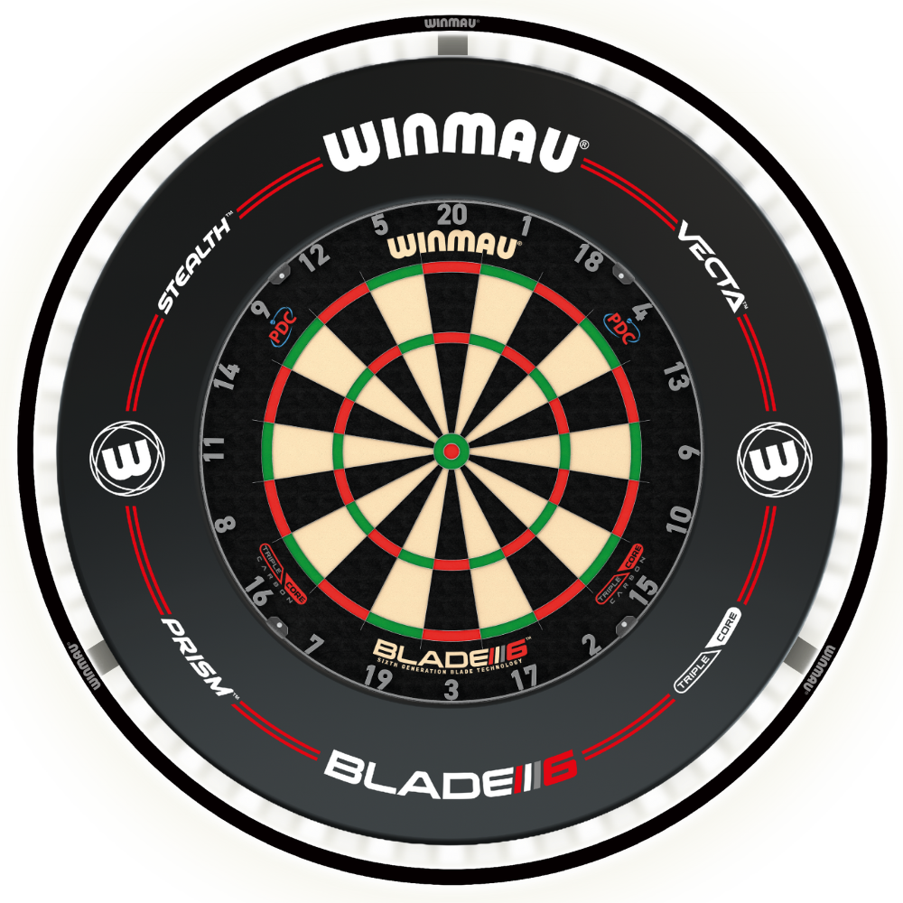 Winmau Premium Set Schwarz