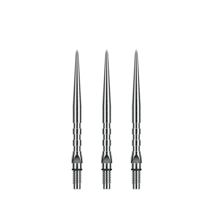 Winmau Switch Point Groove Silver Effect tips