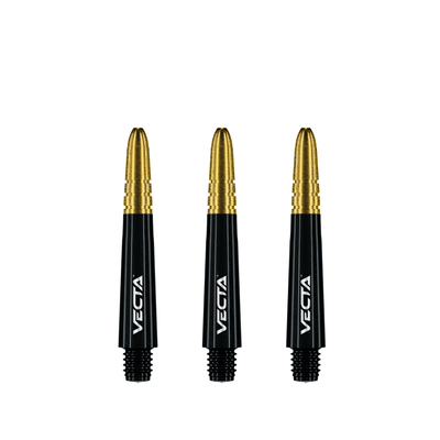 Winmau Vecta Shafts - SchwarzGold