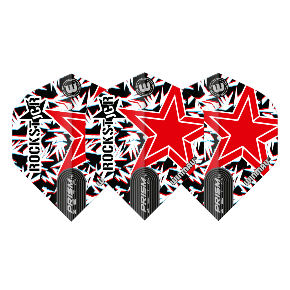 Winmau Zeta Std Cullen Rockstar 03 Flights Set