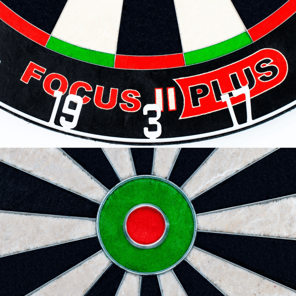 Bulls Focus 2 Plus Dartboard Detail