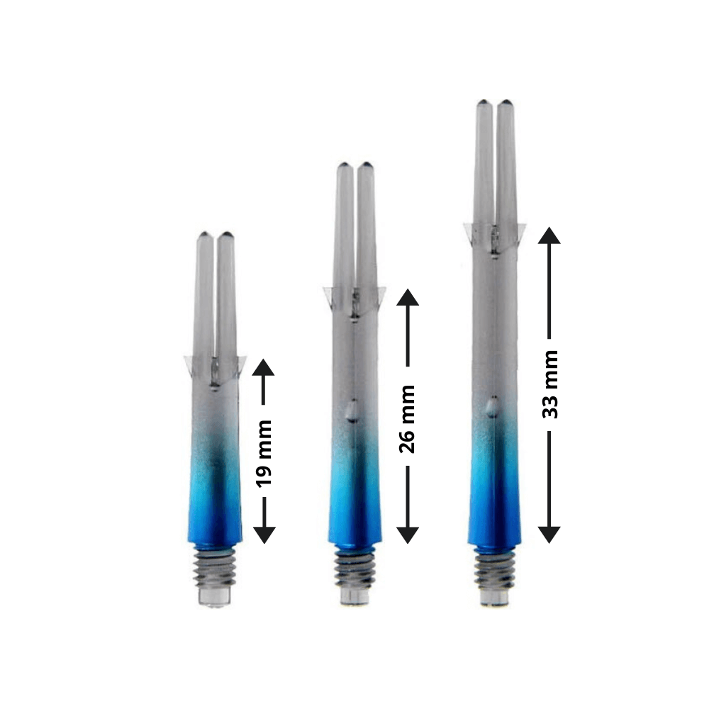 L-Style Two Tone L-Shafts - Blau/Schwarz Details