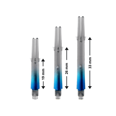 L-Style Two Tone L-Shafts - Blau/Schwarz Details