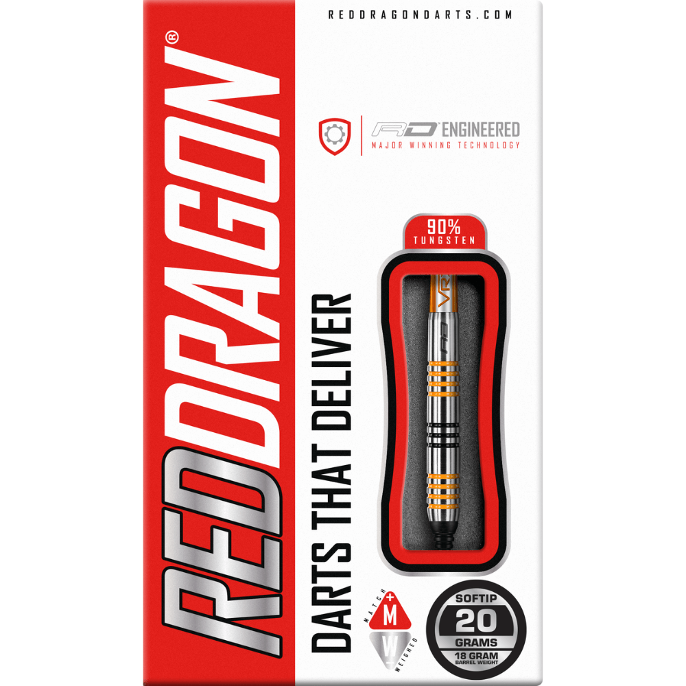 Red Dragon Amberjack 3 Softdarts Packung