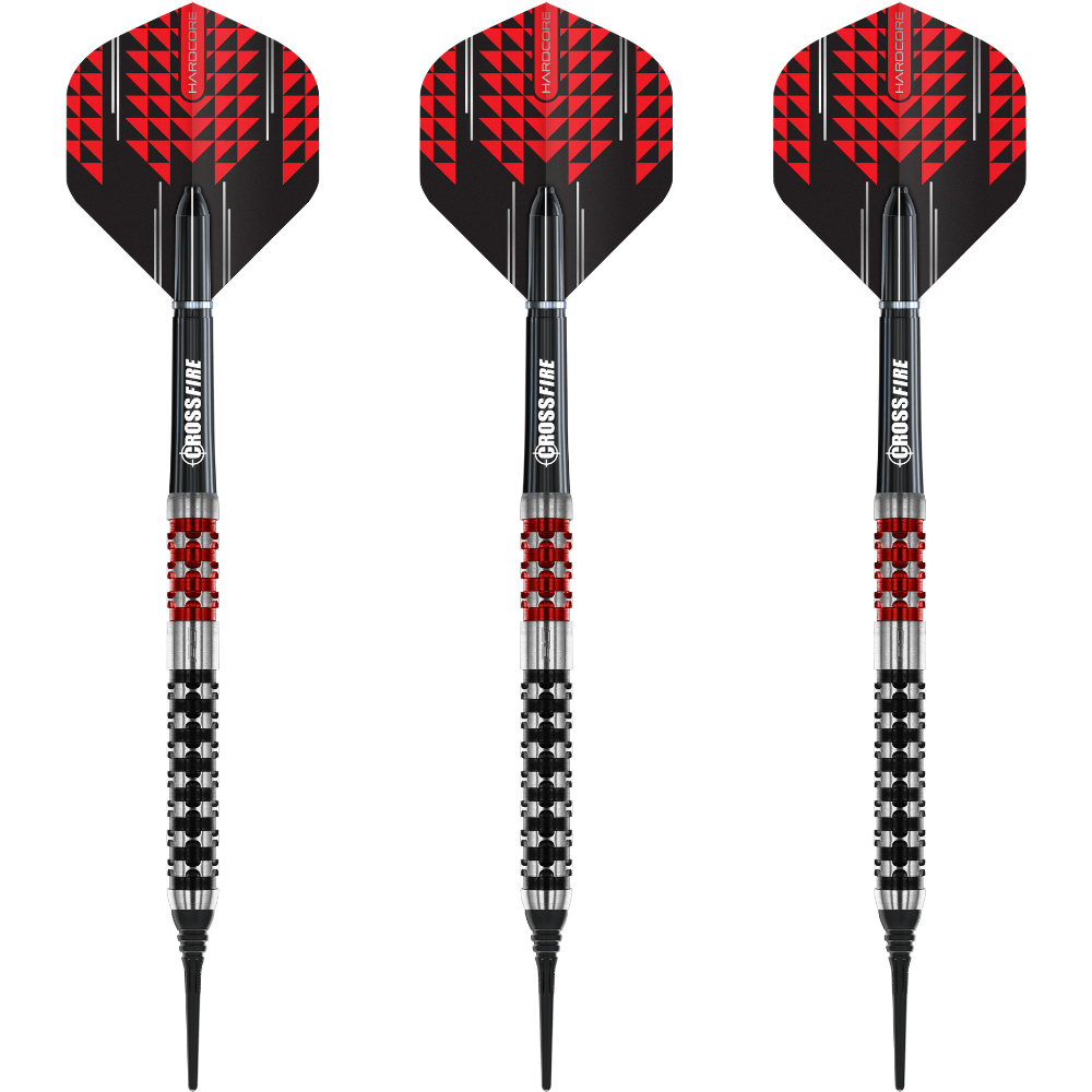 Red Dragon Crossfire Softdarts Set