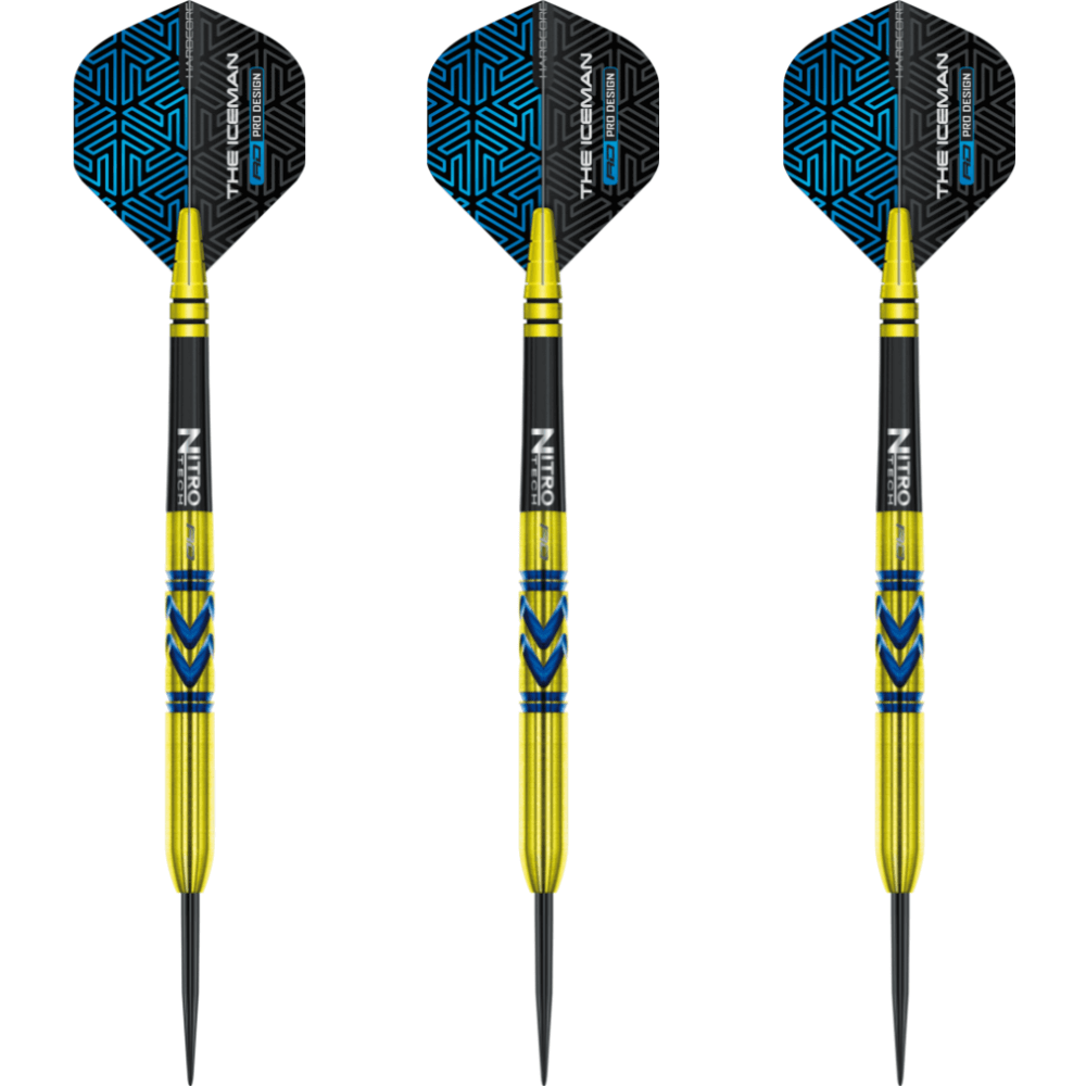 Red Dragon Gerwyn Price Avalanche Gold Steeldarts Set