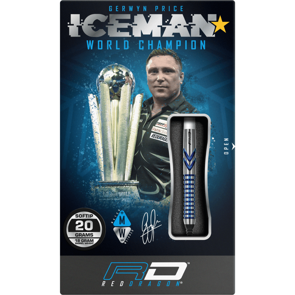 Red Dragon Gerwyn Price Contour Softdarts Packung 