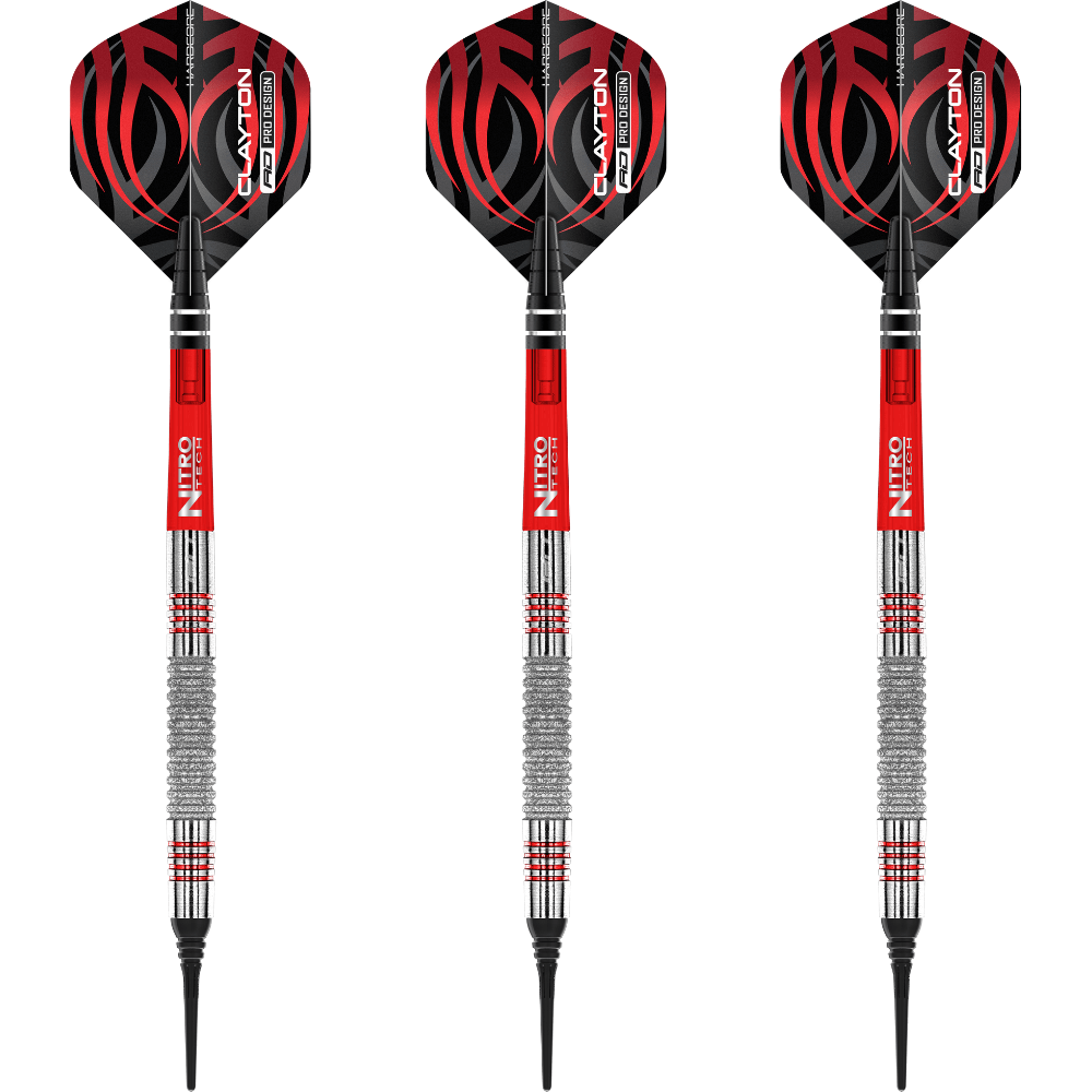 Red Dragon Jonny Clayton Element Softdarts Set