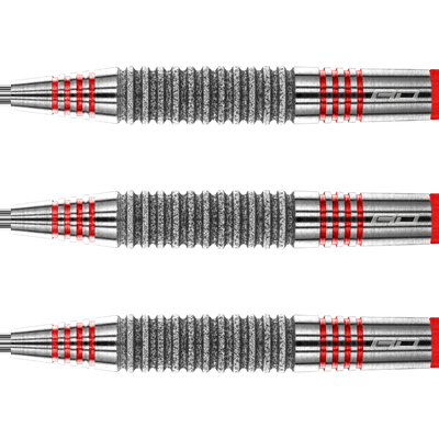 Red Dragon Jonny Clayton Element Steeldarts Detail