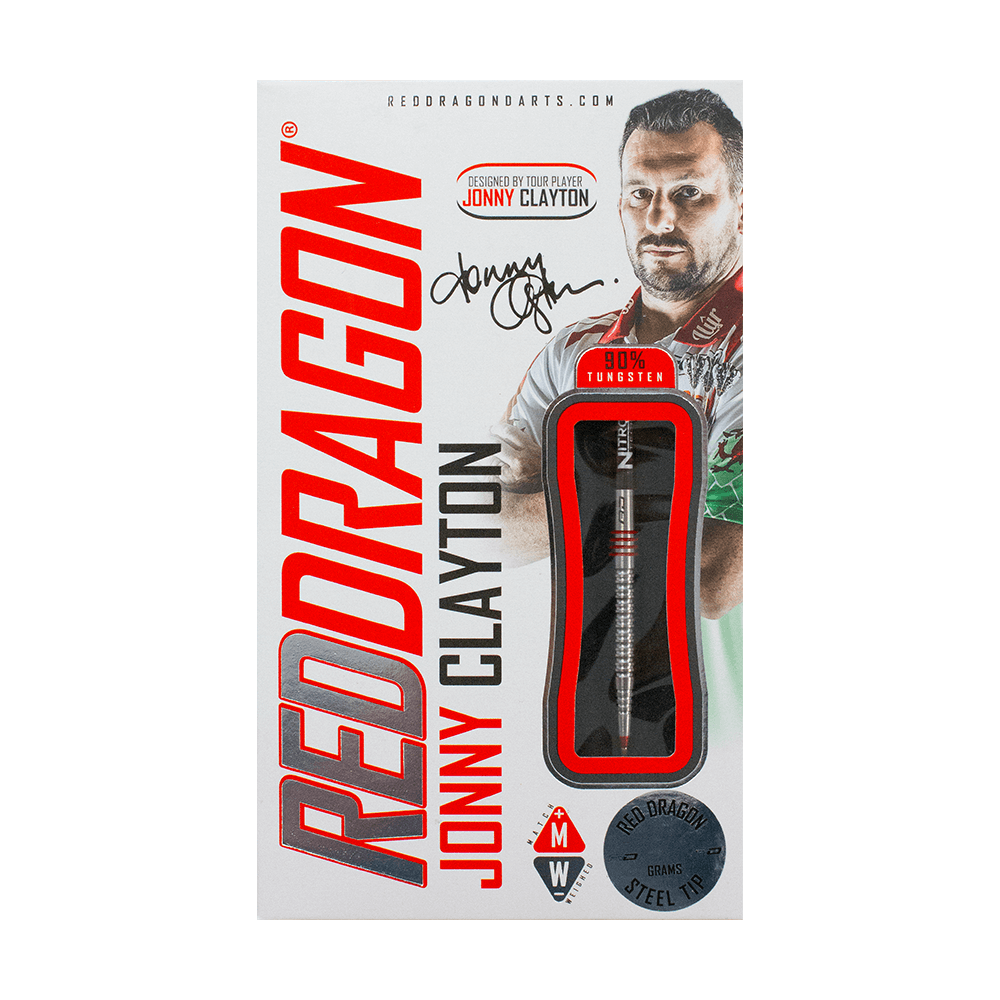 Red Dragon Jonny Clayton Steeldarts Verpackung