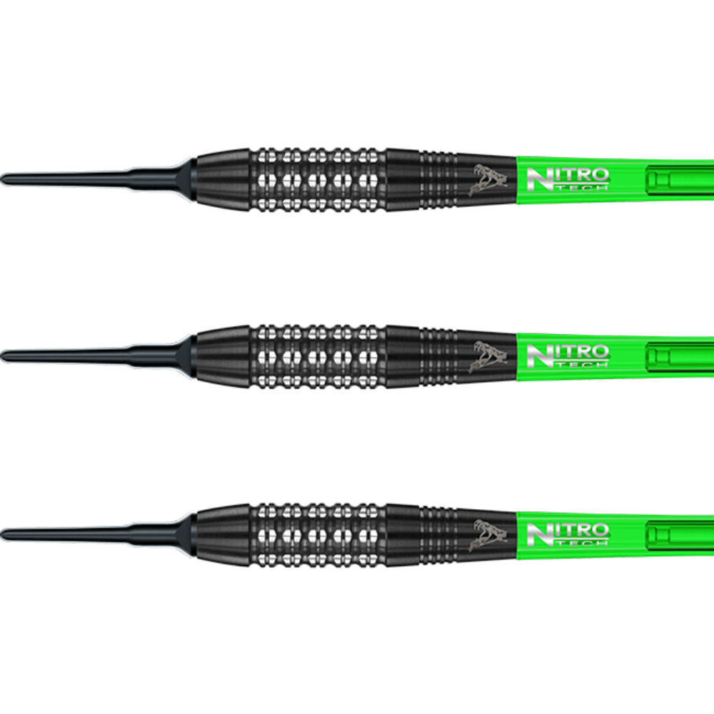 Red Dragon Peter Wright Black Strike Softdarts Detail