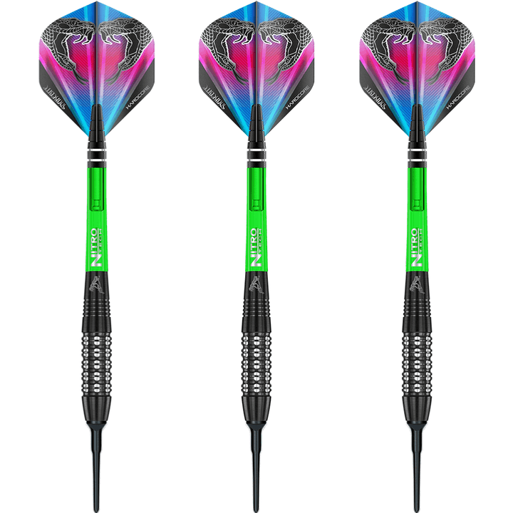 Red Dragon Peter Wright Black Strike Softdarts Set