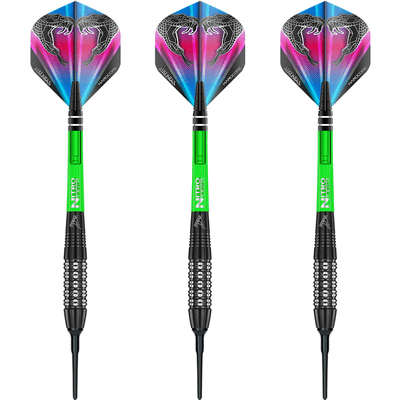 Red Dragon Peter Wright Black Strike Softdarts Set