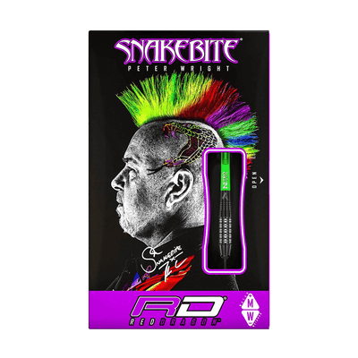 Red Dragon Peter Wright Black Strike Softdarts Verpackung