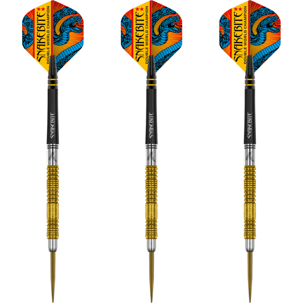 Red Dragon Peter Wright Double World Champion SE Gold Steeldarts Set