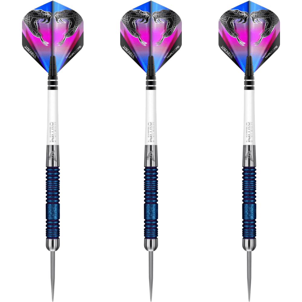 Red Dragon Peter Wright Euro 11 Blue Steeldarts Set