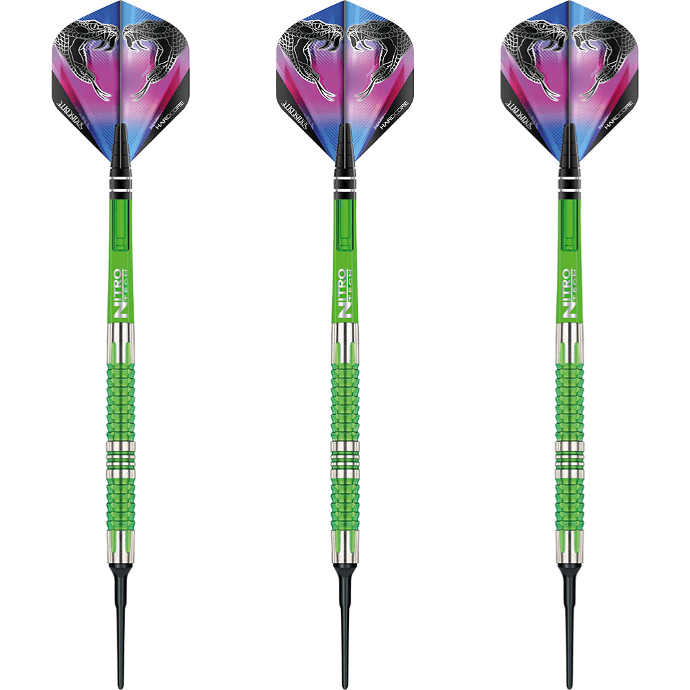 Red Dragon Peter Wright Snakebite Mamba 2 Softdarts Set