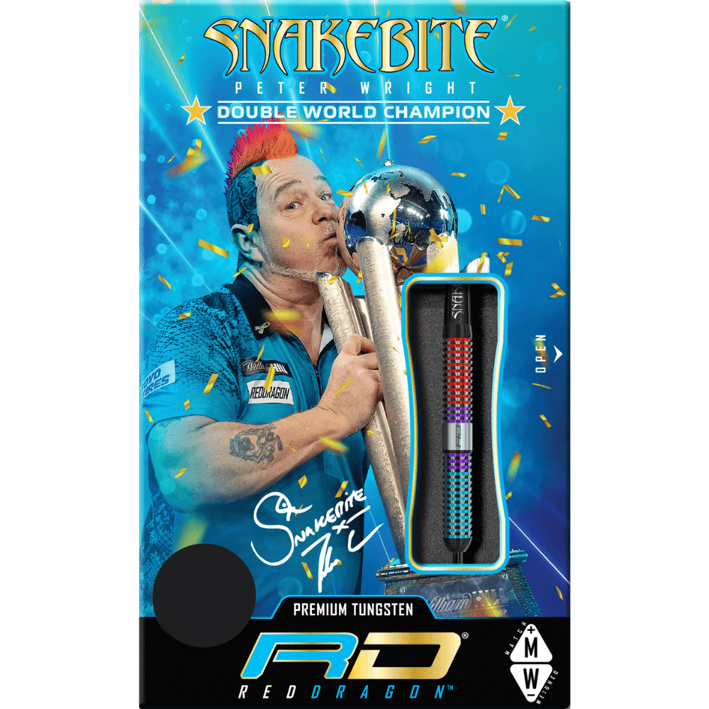 Red Dragon Peter Wright Spirit Softdarts Packung