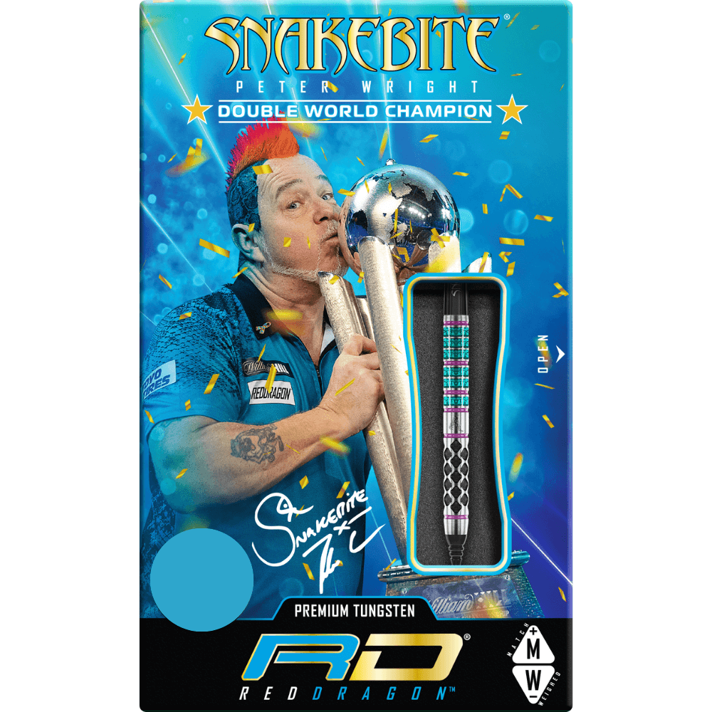 Red Dragon Peter Wright Supa Venom Softdarts Packung