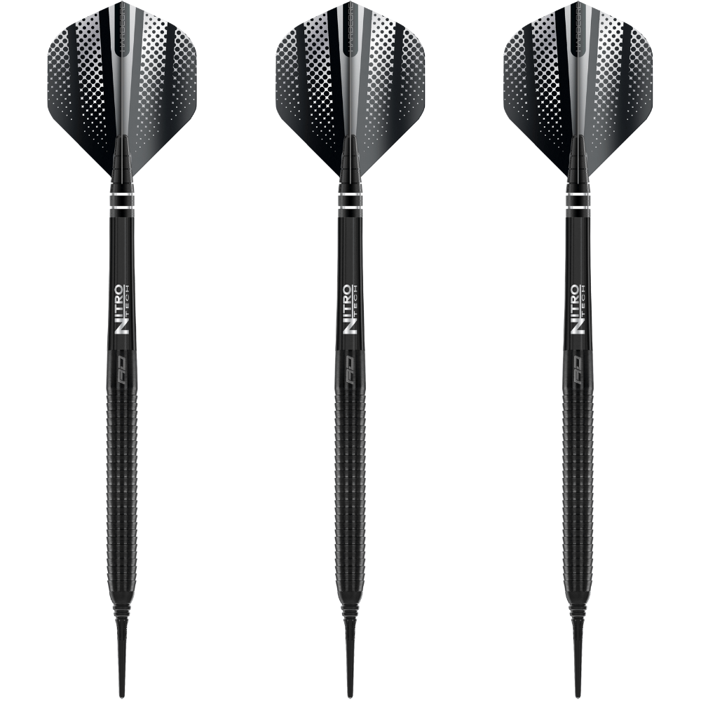 Red Dragon Razor Edge Black Softdarts Set