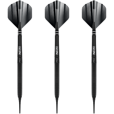 Red Dragon Razor Edge Black Softdarts Set