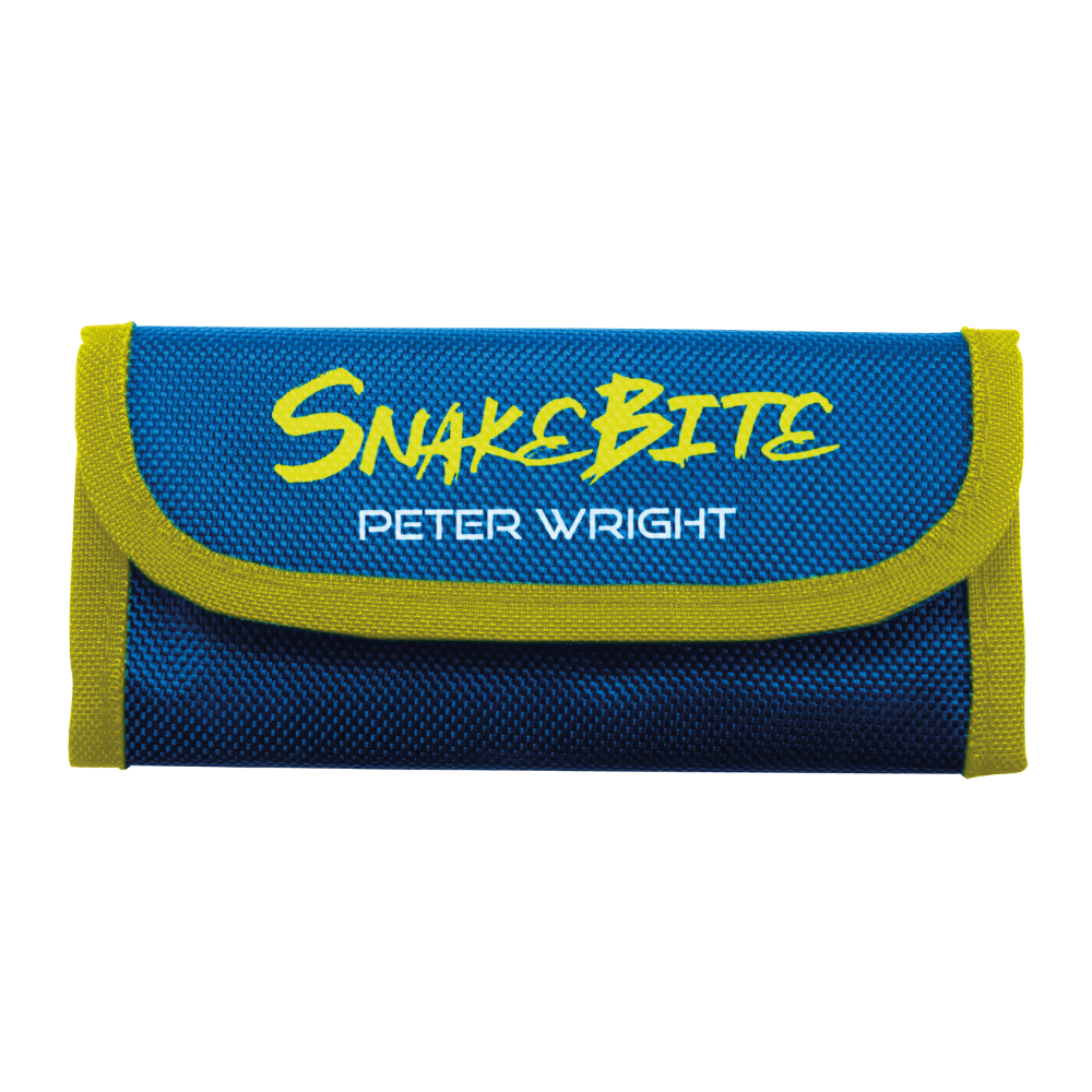 Red Dragon Snakebite Blue & Yellow Tri-Fold Darttasche