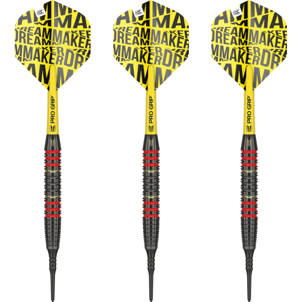 Target Dimitri van den Bergh Brass Softdarts Set