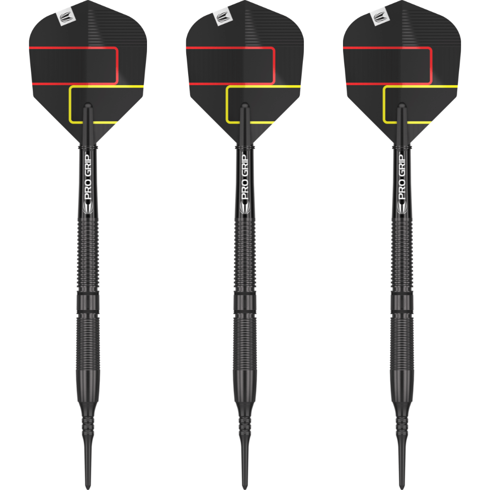 Target Gabriel Clemens Black Softdarts Set