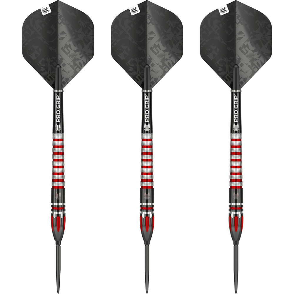 Target Nathan Aspinall Black Edition Swiss Point Steeldarts Set 