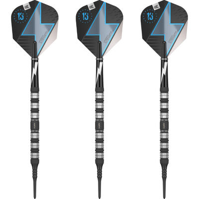 Target Phil Taylor The Power Series Black Softdarts Set