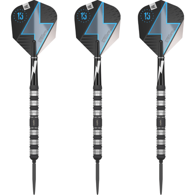 Target Phil Taylor The Power Series Black Swiss Point Steeldarts Set