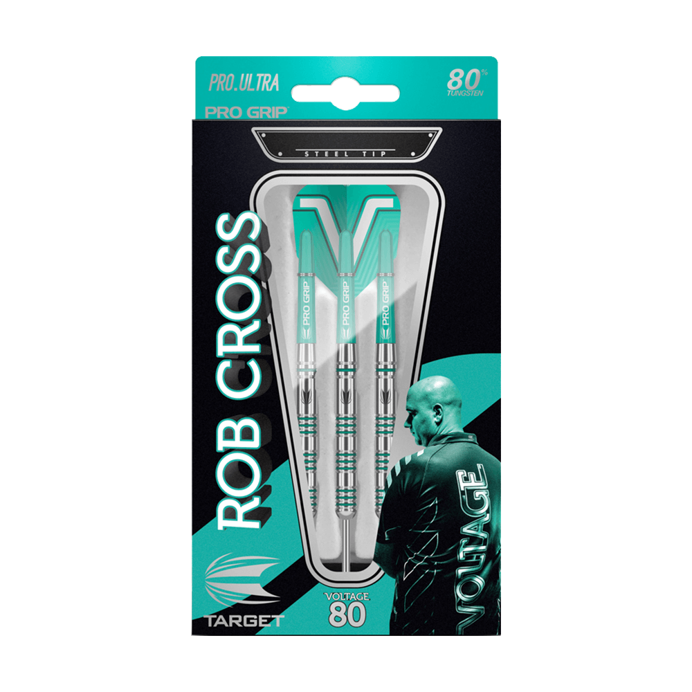 Target Rob Cross 80 Steeldarts Verpackung