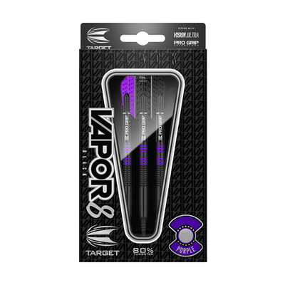 Target Vapor8 Purple Softdarts Verpackung 