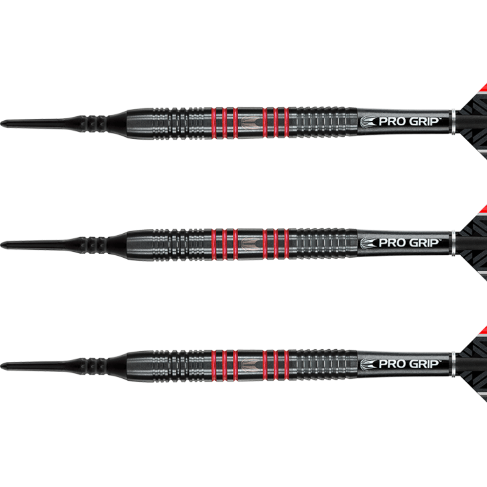 Target Vapor8 Red Softdarts Detail