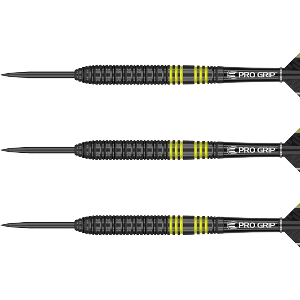 Target Vapor8 Yellow Steeldarts Detail