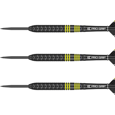 Target Vapor8 Yellow Steeldarts Detail