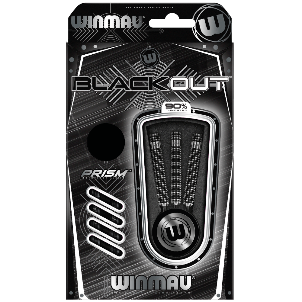 Winmau Blackout A Steeldarts Packung