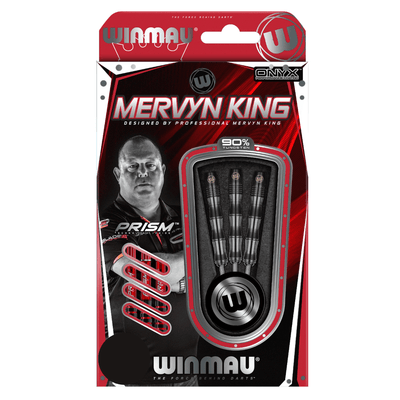 Winmau Mervyn King Onyx Steeldarts Packung