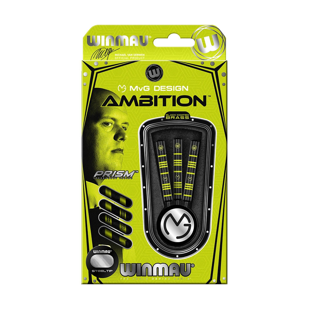 Winmau Michael van Gerwen Ambition Steeldarts Verpackung