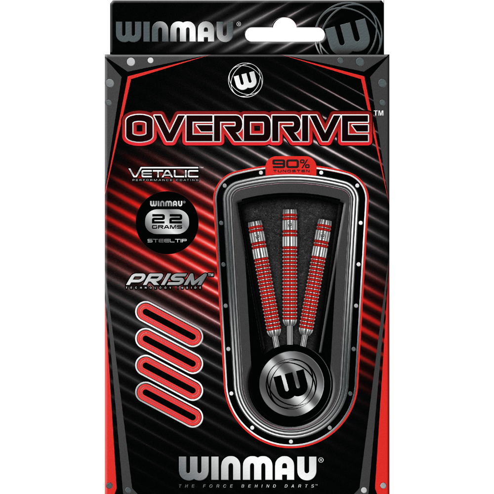 Winmau Overdrive Steeldarts Packung