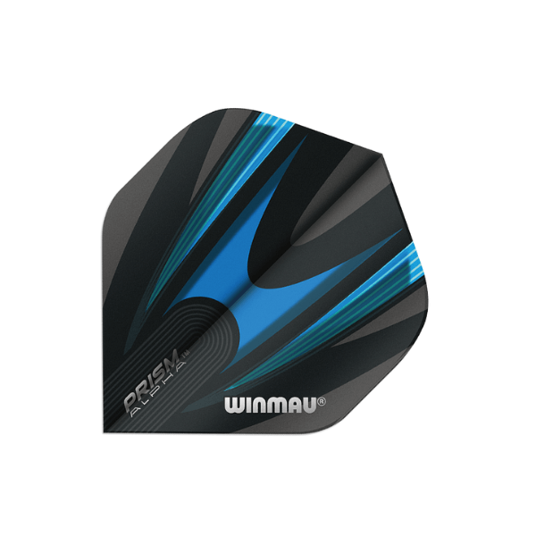 Winmau Prism Alpha Flights SchwarzBlau D1