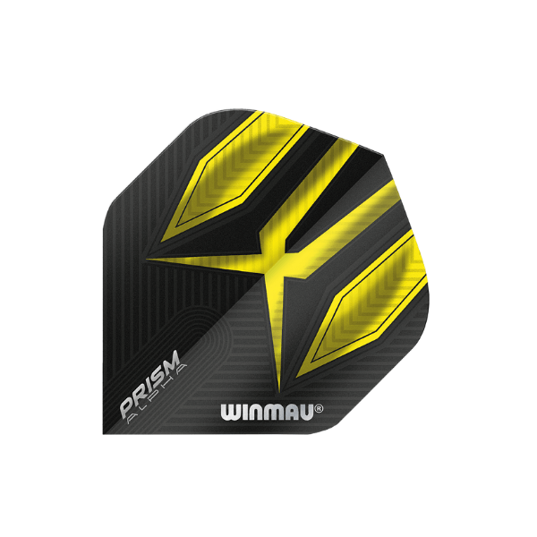 Winmau Prism Alpha Flights SchwarzGelb