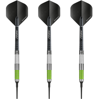 Winmau Ton Machine Green Softdarts Set