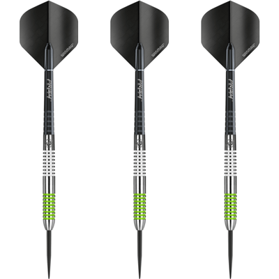 Winmau Ton Machine Green Steeldarts Set