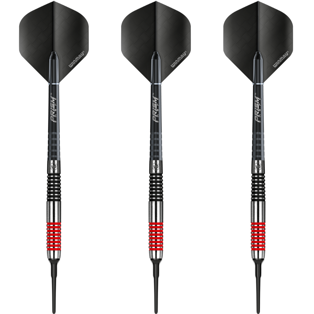 Winmau Ton Machine Red Softdarts Set