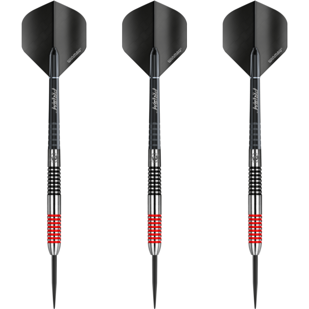 Winmau Ton Machine Red Steeldarts Set