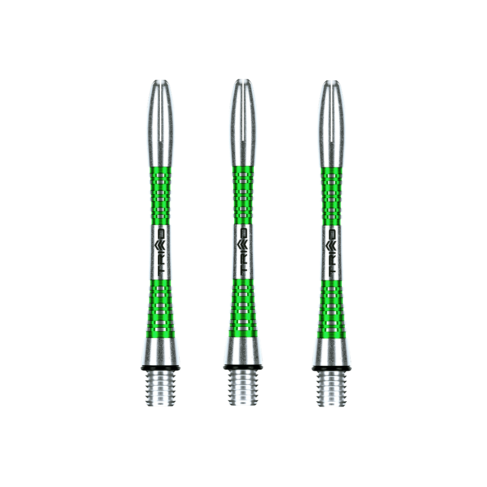 Winmau Triad Aluminium Shafts - Grün